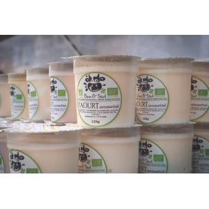 Yaourt aromatisé banane (lait écrémé)