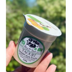 Yaourt brassé mirabelle (lait entier)