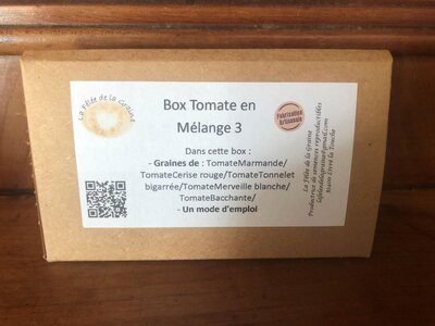 Box semences tomates en mélange n°4