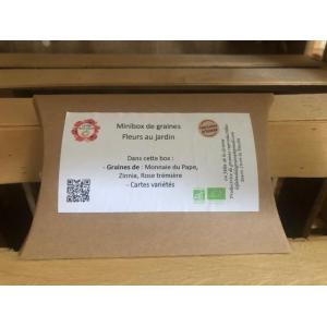 Minibox de graines 'fleurs au jardin