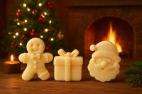 Fondants de noel (x3) noisette divine