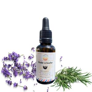 Huile à barbe_lavande et romarin_30ml