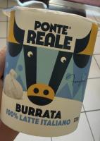 Burrata lait de vache pasteurisé