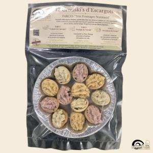 Crouski's d'escargots 'trio fromager normand'