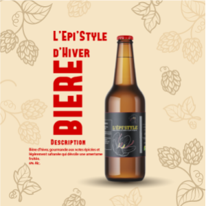 Bière de noël  l'epistyle 75cl
