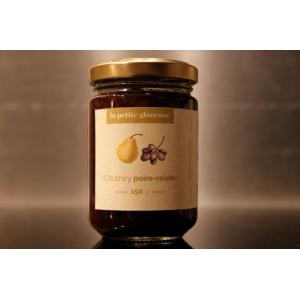 Chutney de poire-raisin