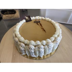 Vacherin 8/10 caramel beurre salé/vanille