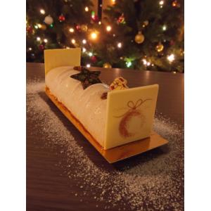 Bûche 'marron-cassis' - 4 parts -