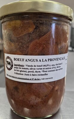 Boeuf angus à la provençale bio