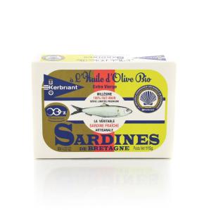 Sardines huile d'olive bio