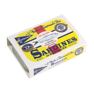 Sardines a l'huile de tournesol bio