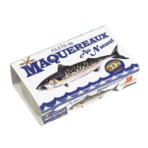 Filets de maquereaux au naturel