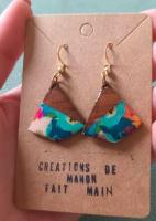 Boucles bois et papier