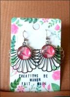 Boucles pink flower