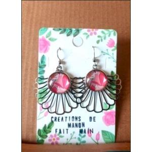 Boucles pink flower