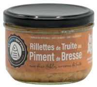 Rillettes de truite aux châtaignes grillées