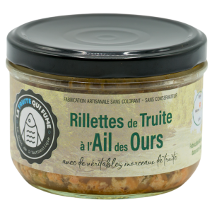 Rillettes de truite à l'ail des ours