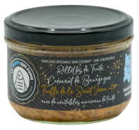 Rillettes truite truffe, crémant de bourgogne