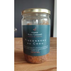 Pigeonneau au chou