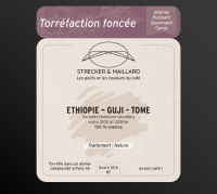 Café moulu - ethiopie-guji - torréf. foncée