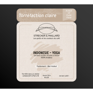 Café moulu - indonesie-yoga - torréf. claire