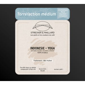 Café moulu - indonésie-yoga - torréf. medium