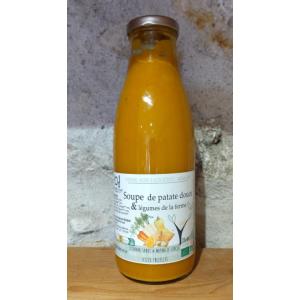 Soupe de patate douce & légumes de la ferme