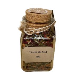 Tisane du sud - pot en verre