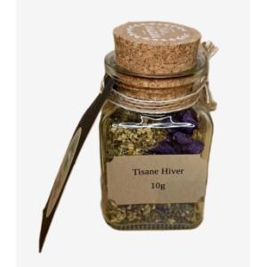 Tisane hiver - pot en verre
