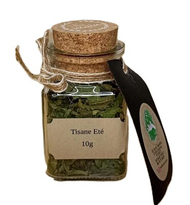 Tisane eté - pot en verre
