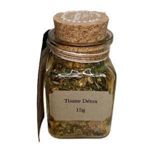 Tisane détox - pot en verre