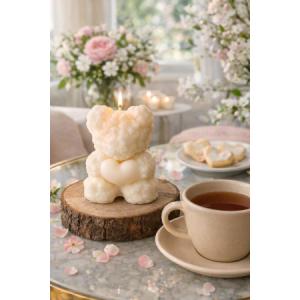 Bougie décorative ourson