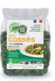 Pois cassé vert