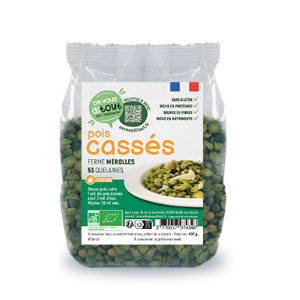 Pois cassé vert