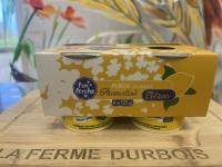 Yaourt aromatises au citron  du perche