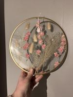 Création florale en fleurs séchées 3