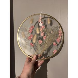 Création florale en fleurs séchées 3