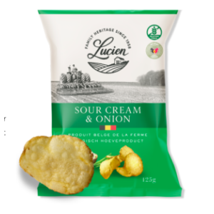 Chips lucien - sour cream onion