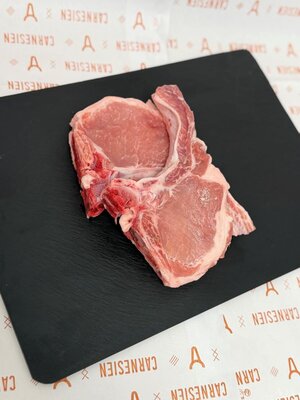 Côte première de porc