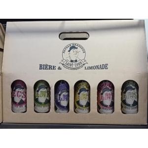 Coffret 3 bières et 3 limonades bio 33 cl