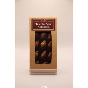 Tablette noire amandes