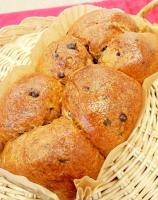 Brioche au levain avec pépites de chocholat