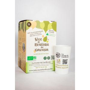 Sève de bouleau fraîche bio du limousin