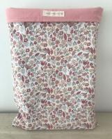 Pochette à livre 'fleurs'