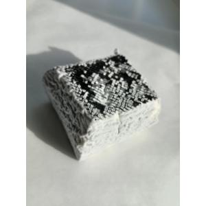 Le mini-pavé cendré de chèvre affiné, sec