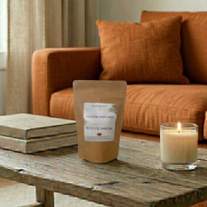 Poudre parfumée bois de santal
