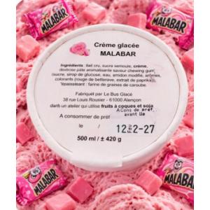 Créme glacée malabar