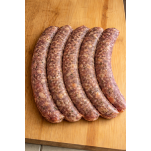 Saucisse de boeuf nature