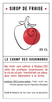 Sirop fraise