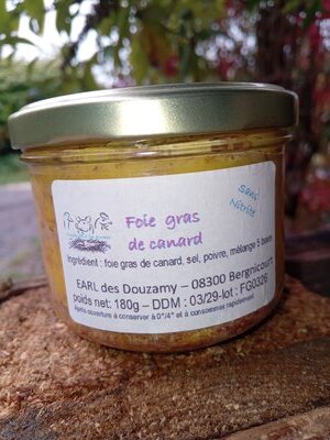 Terrine de foie gras.
